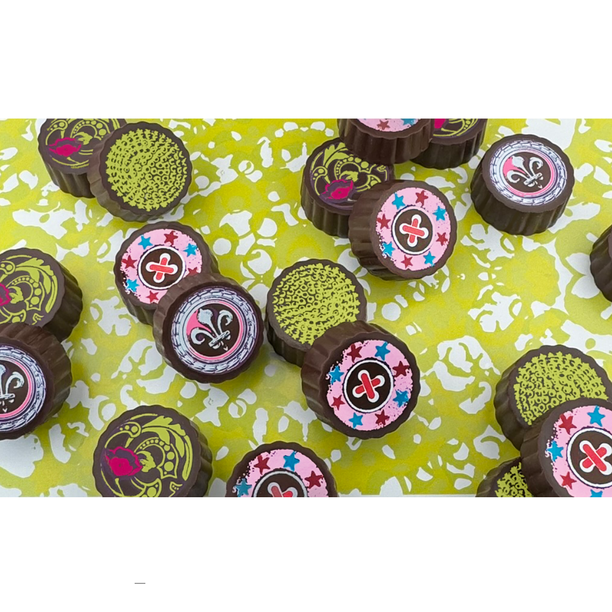 Timothy Adams Firewater chocolate truffle collection — luxury chocolates infused with fine spirits and bold flavors, handcrafted with Valrhona chocolate in signature couture boxes.