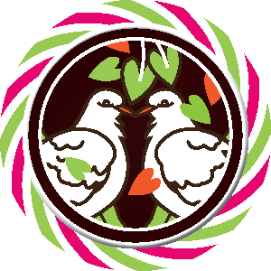 Handcrafted chocolate featuring two turtle doves artwork from the Twelve Days of Christmas Collection, elegant holiday chocolate gift.