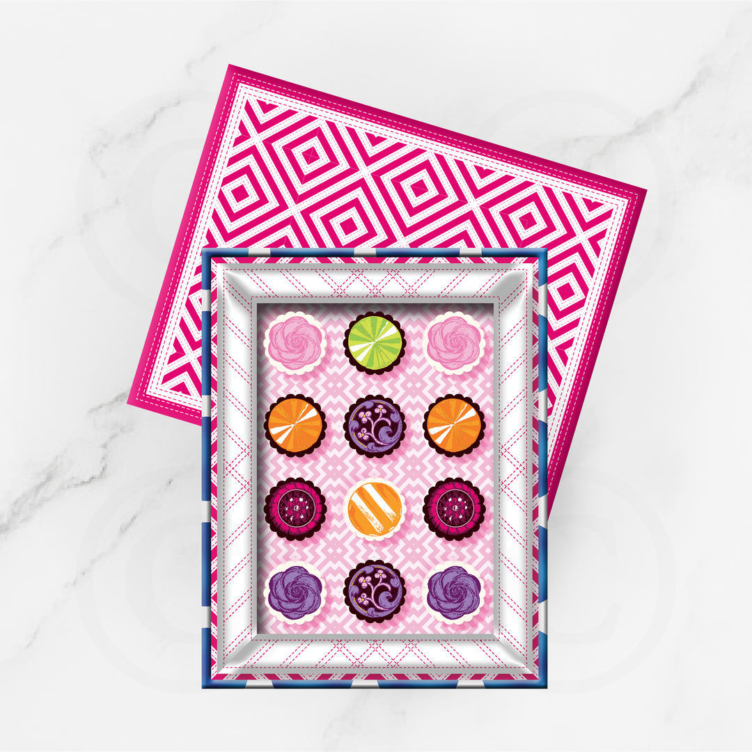 Fruits & Florals — Collection of 12 truffles