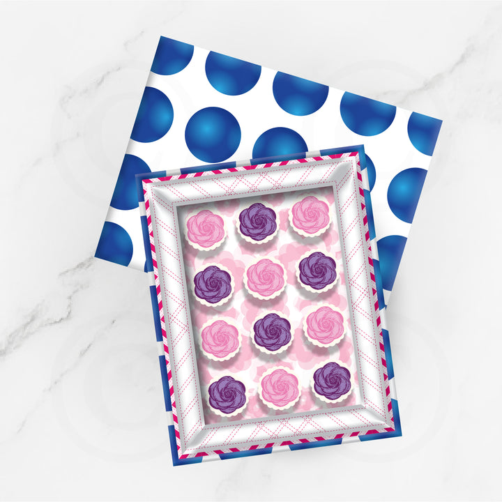 Rose & Violet Collection — Collection of 12 truffles