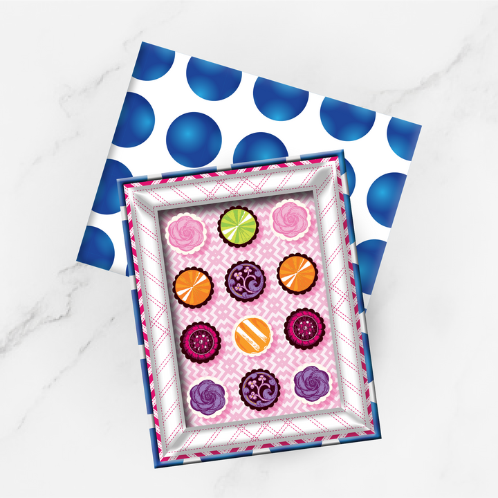 Fruits & Florals — Collection of 12 truffles