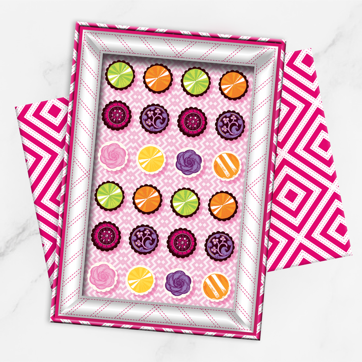 Fruits & Florals — Collection of 24 truffles